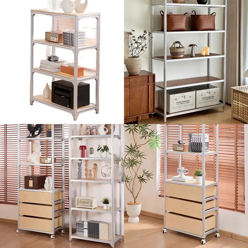 Storage & Organization - Scaffale a più livelli in alluminio