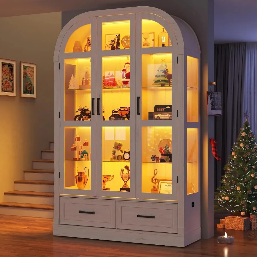 Lighting - Vetrina ad arco da 74