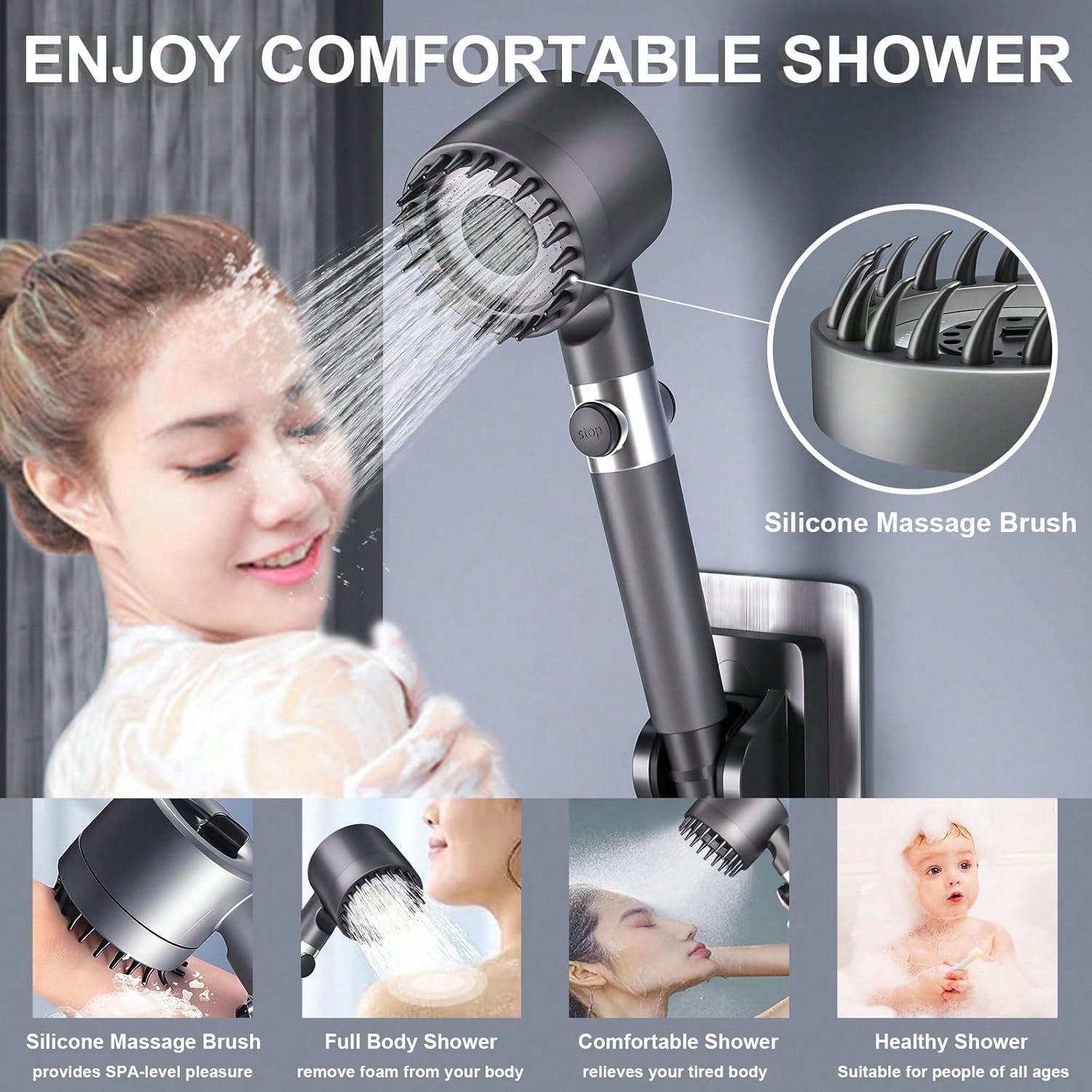 Doccetta a Mano ad Alta Pressi - High Pressure Shower Head Handheld recensione e prezzo