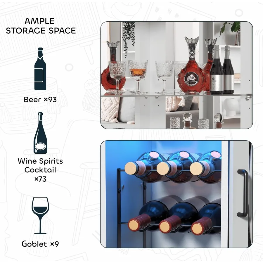 Mobile bar ad angolo alto 68,9 - Lighting recensione e prezzo